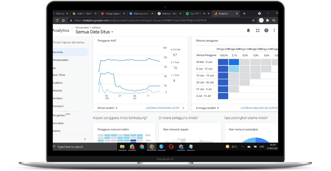 jasa digital marketing medan melayani seo website , strategi, konten dan analytics