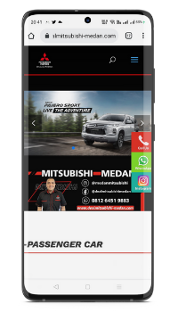 buat website sales mitsubishi